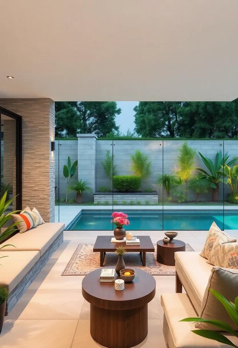 Low-Profile Glass⁣ Fences ⁤Providing Safety ‍for pool​ Areas⁣ Without Blocking Views
