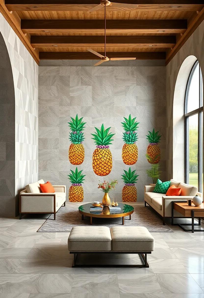 Pineapple Mosaic ​Pattern: Intricate tile-like designs​ that ⁤offer​ a rich, decorative texture