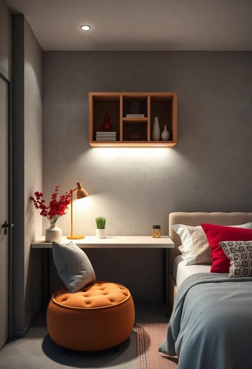 Attach slim storage ​cubbies above your desk or vanity for⁤ easy-to-reach⁣ organization‌ of personal items