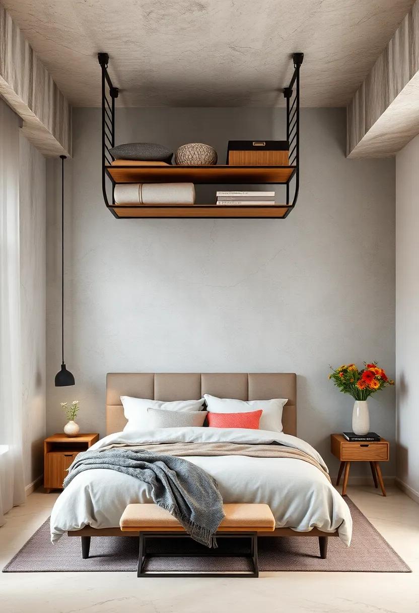 Install ceiling-mounted storage racks for⁢ lightweight items, using the overhead space effectively