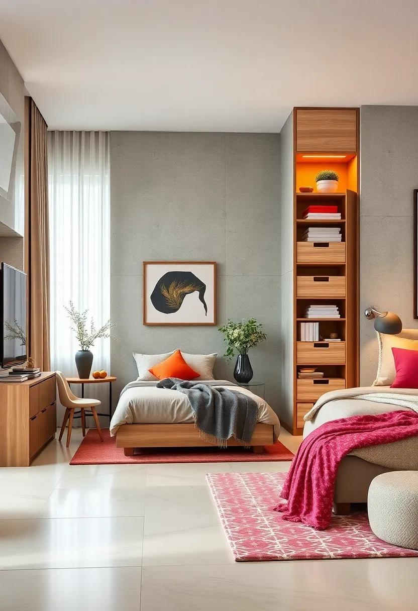 Position stackable drawer towers in corners to ⁢maximize frequently enough overlooked vertical space