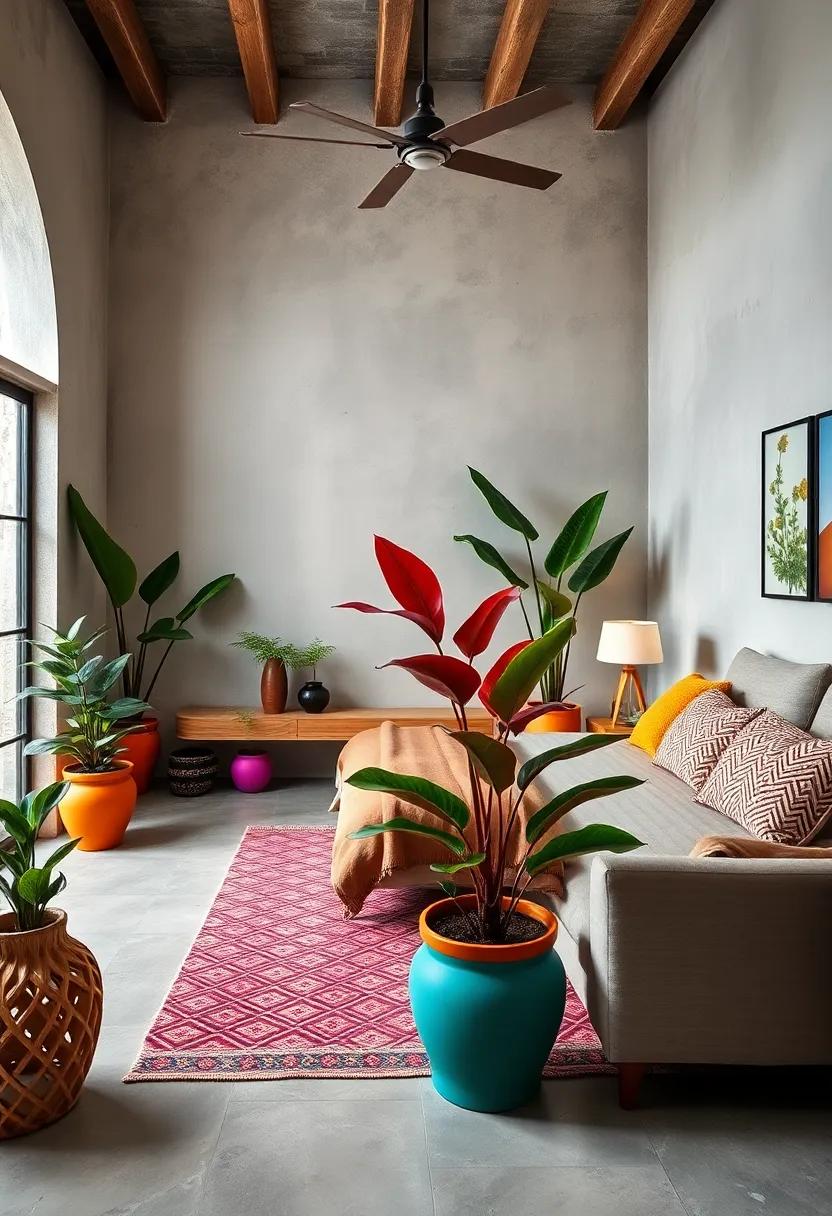 Include exotic ⁢plants in colorful pots to bring life and freshness into the⁢ bedroom