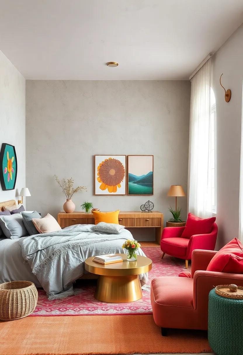 Incorporate a mix of textures such as velvet,​ silk, and⁤ woven fabrics ‍for tactile richness