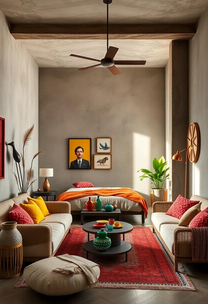 Integrate colorful ceramic or glass decor pieces for⁢ pops of shine and interest