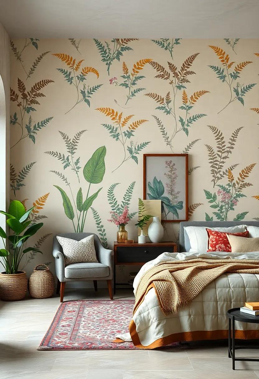 botanical Studies: Vintage illustrations of ferns, leaves,⁤ and wildflowers create⁤ a peaceful,⁤ nature-inspired ‌retreat