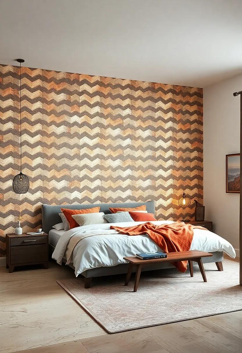 Retro Chevron: Twist classic zigzag‍ patterns⁣ with aged tones for ​a subtle nod to ⁢mid-century flair