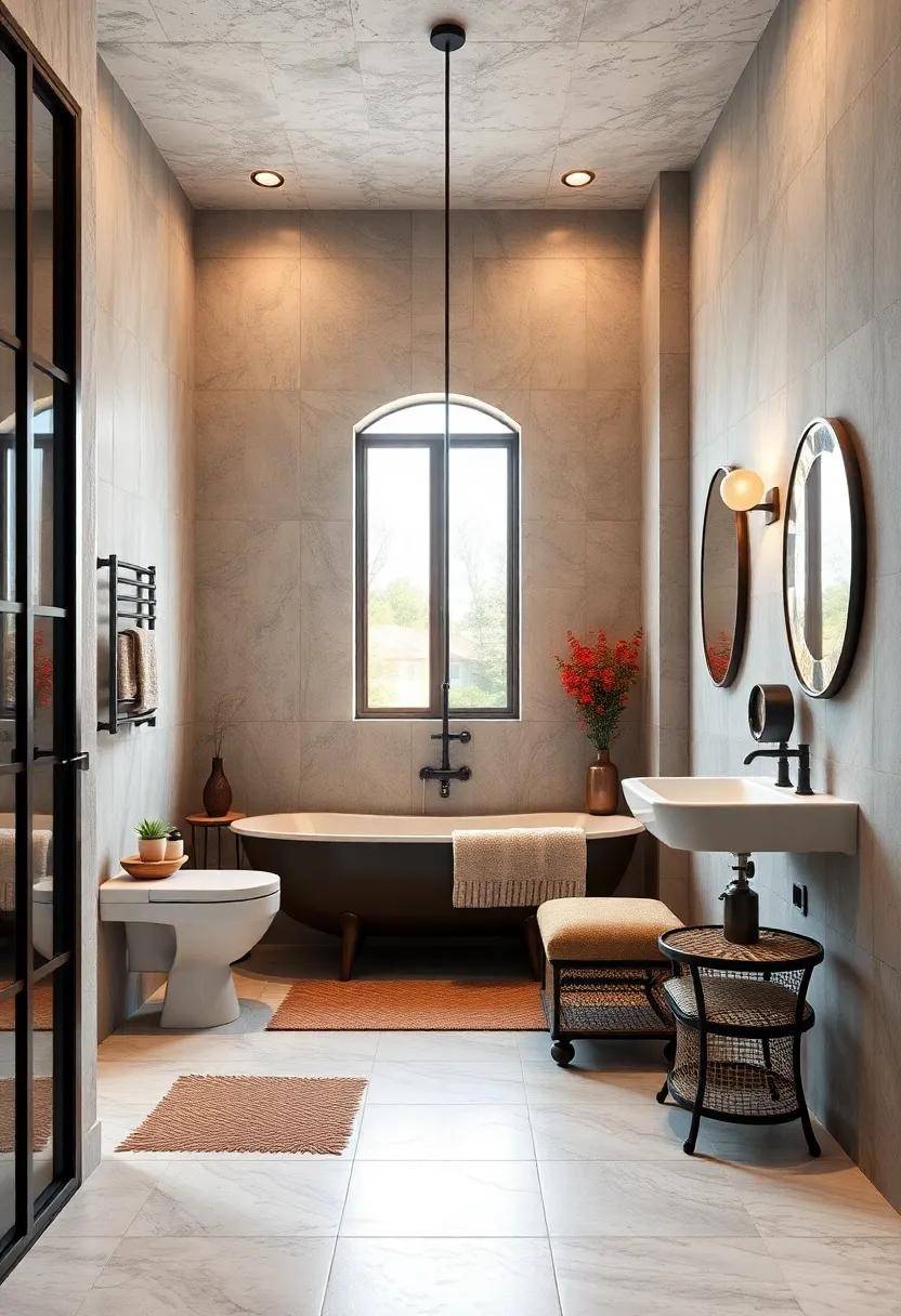 Antique-Inspired Towel Racks ⁢and Accessories