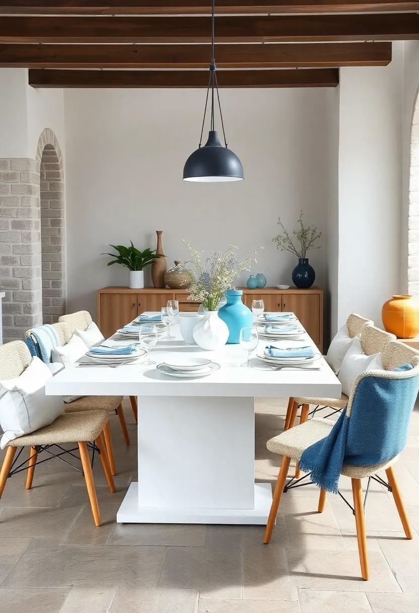 Create a​ Coastal Vibe by Adding Nautical‍ Blue Accessories ⁣to Your White Table‍ Setup