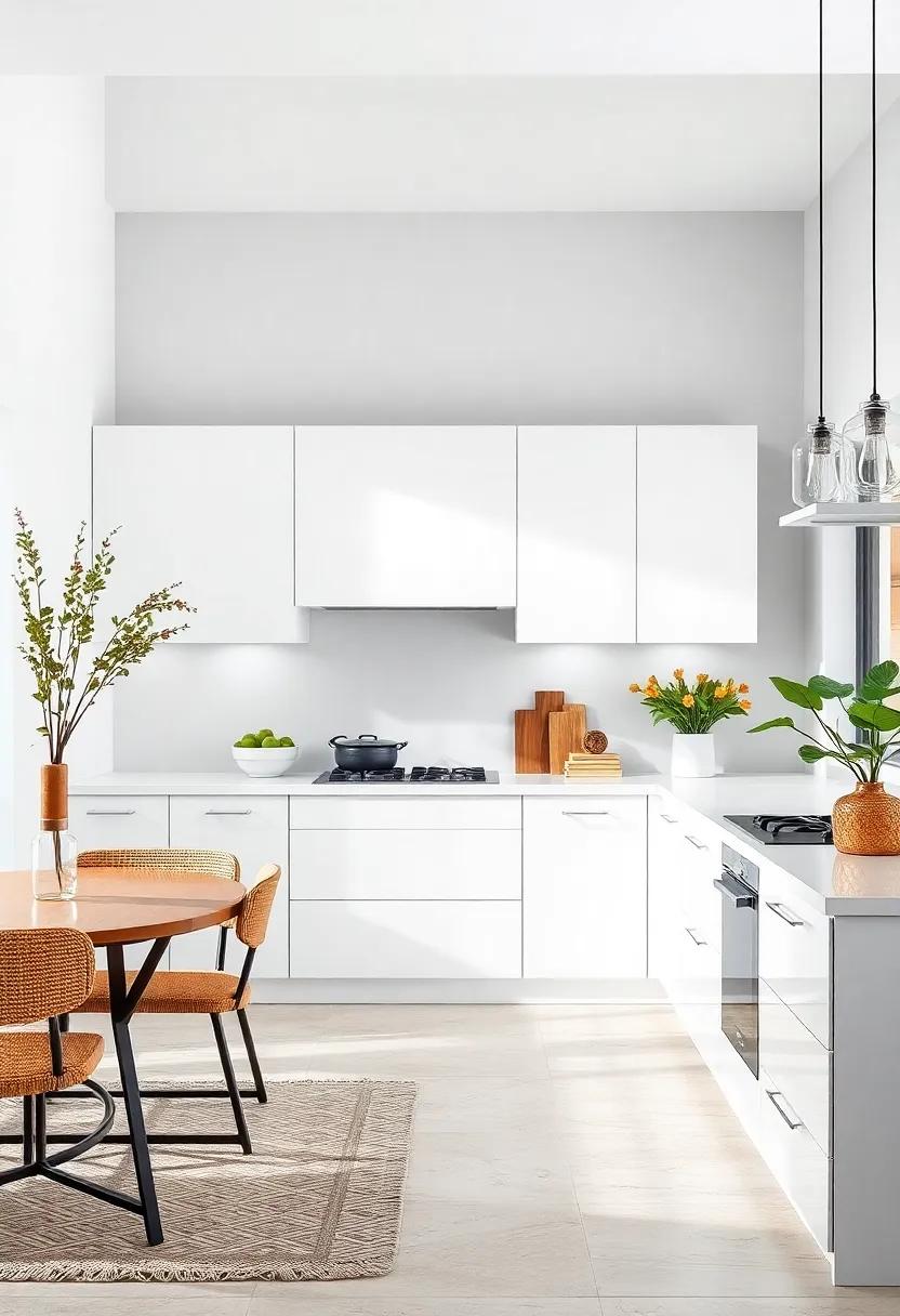 Minimalist White Slab Cabinets for a Sleek, ‍Contemporary ⁤Look