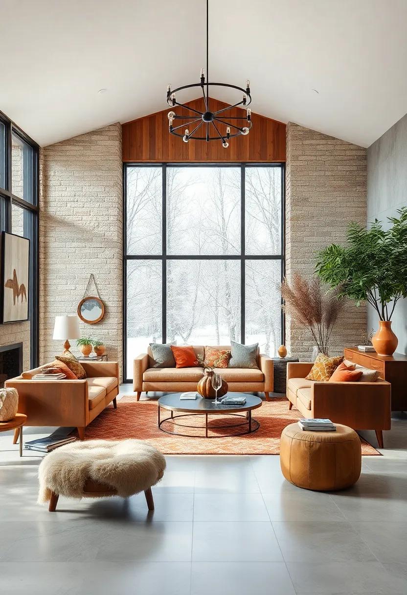 Incorporate Rich Wood tones for ⁣Natural Warmth