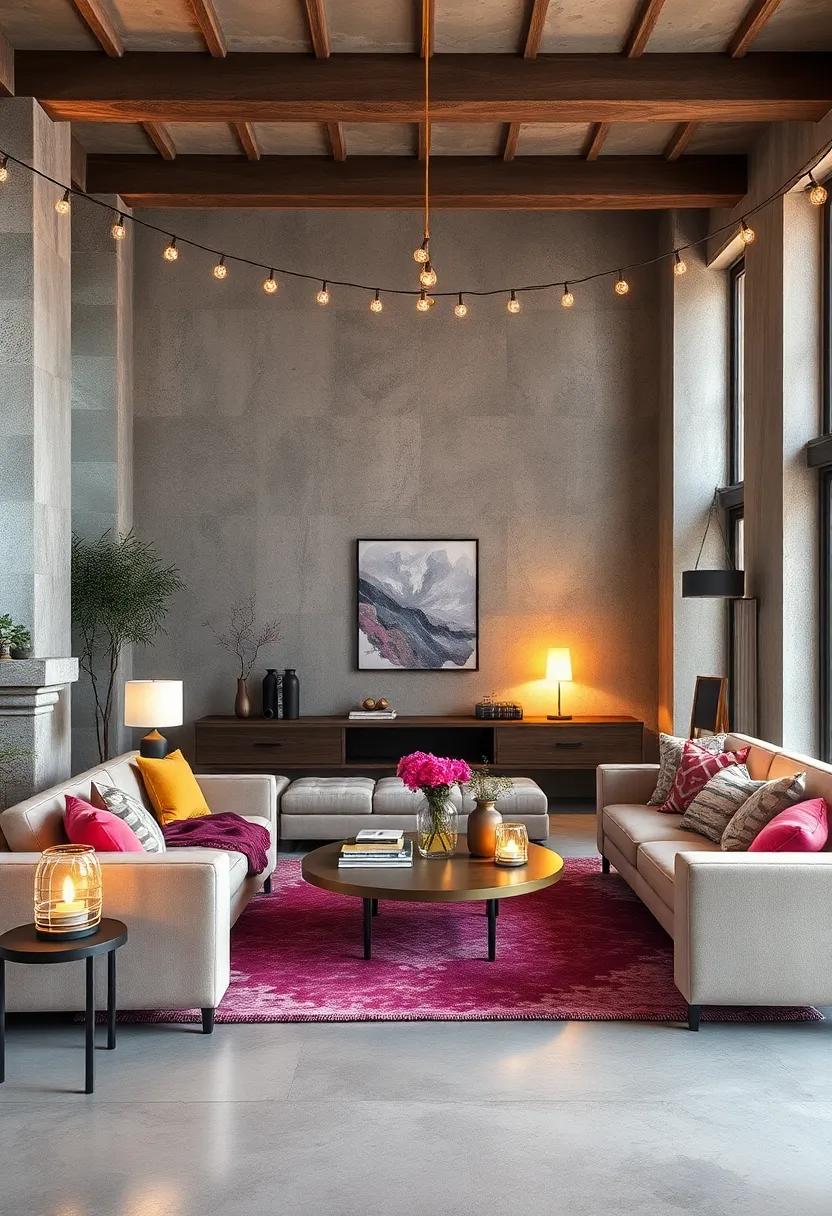 Use ⁣Soft Ambient Lighting with lamps and String Lights