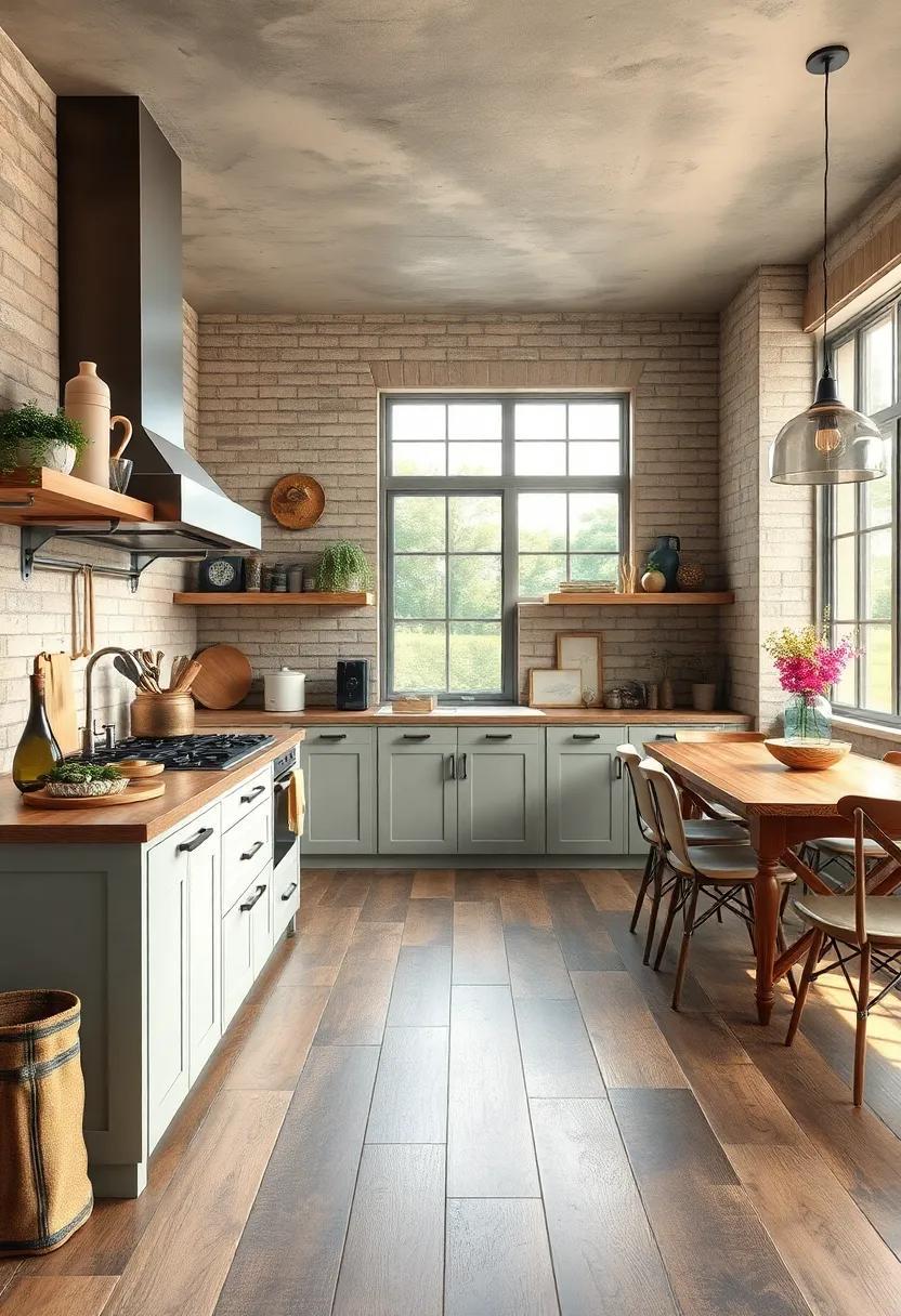 25 Charming Rustic Kitchen Flooring Ideas to Warm Up Your Culinary Space