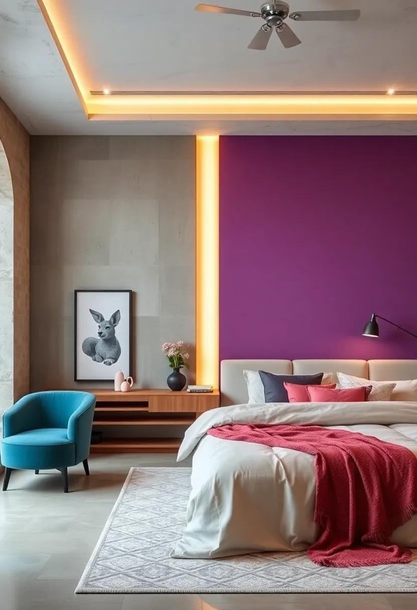 23 Stunning Bedroom Accent Wall Ideas Using Statement Colors to Inspire Your Space