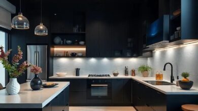 23 Stunning Monochrome Black Luxury Kitchen Ideas That Redefine Modern Elegance