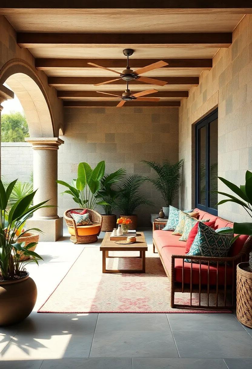 23 Stunning Maximalist Outdoor Spaces Overflowing with Vibrant Cushions to Inspire You