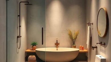 23 Serene Ideas to Create a Zen Bathroom Featuring a Clear Glass Shower Sanctuary