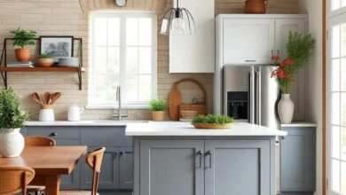 23 Charming Farmhouse Kitchen Paint Ideas to Refresh Your Rustic Space