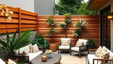 25 Stunning Two-Tone Garden Fence Designs to Elevate Your Outdoor Space Elegantly