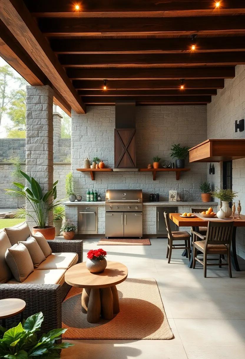 25 Rustic Outdoor Kitchen Ideas to Elevate Your Backyard Cooking Experience