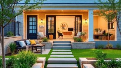 23 Stunning Tiered Front Yard Ideas with Retaining Walls to Elevate Your Curb Appeal