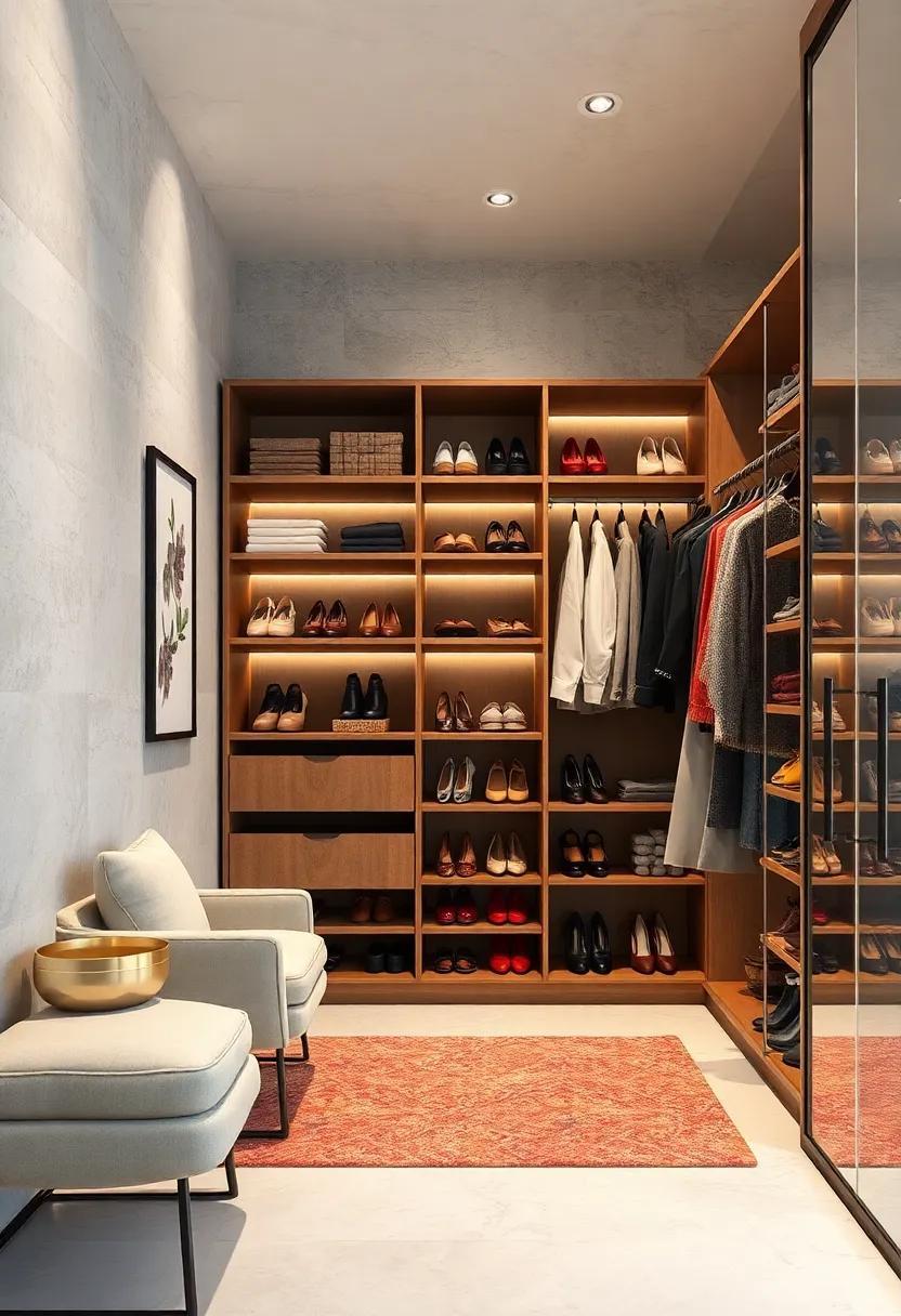 23 Genius Small Closets Featuring Compact Shoe Carousels for Maximum Space Saving