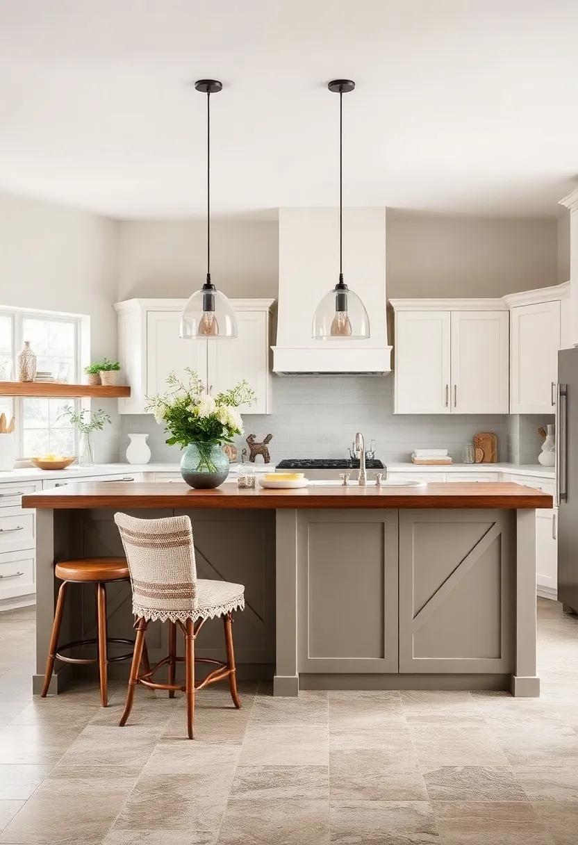 23 Stunning Farmhouse Kitchen Island Designs That Blend Charm and Functionality