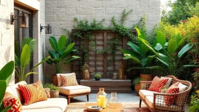 24 Cozy Patio Lounges Perfectly Paired with Outdoor Rugs for Ultimate Relaxation