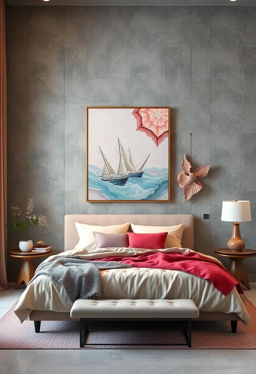 Use Soft Pastel Art for‌ a Calm and serene bedroom Atmosphere