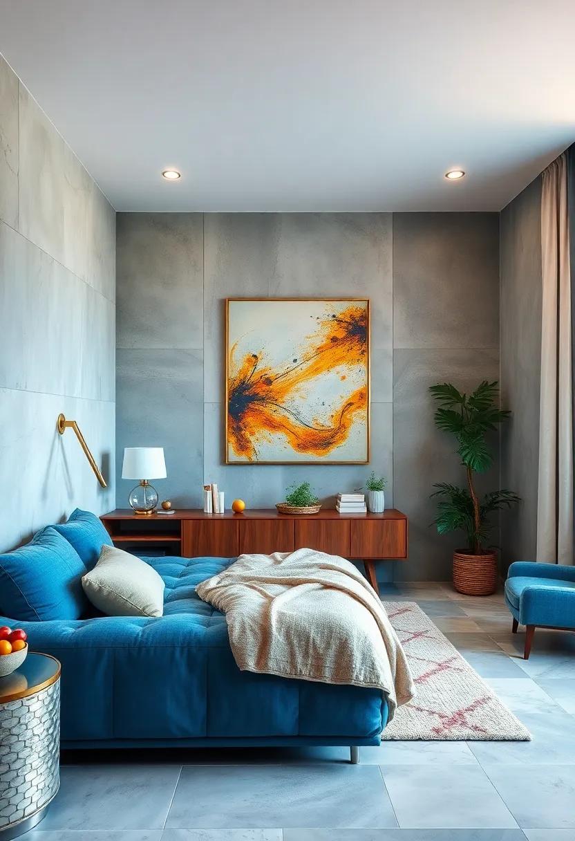 Use‌ Mirrored Art to Reflect Light and Expand Space Visually