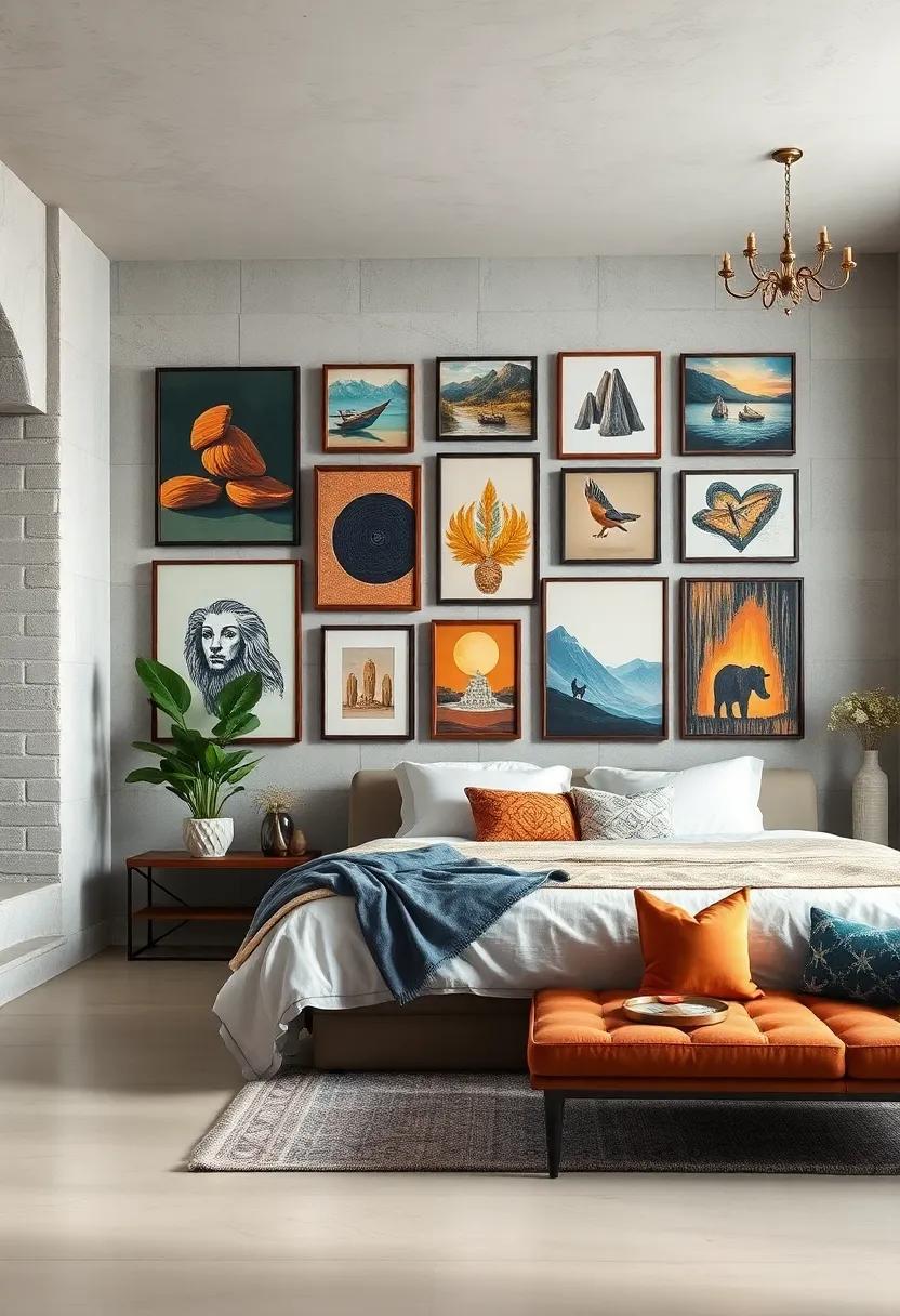Create a Themed Wall of Art Centered Around Nature and Botanicals