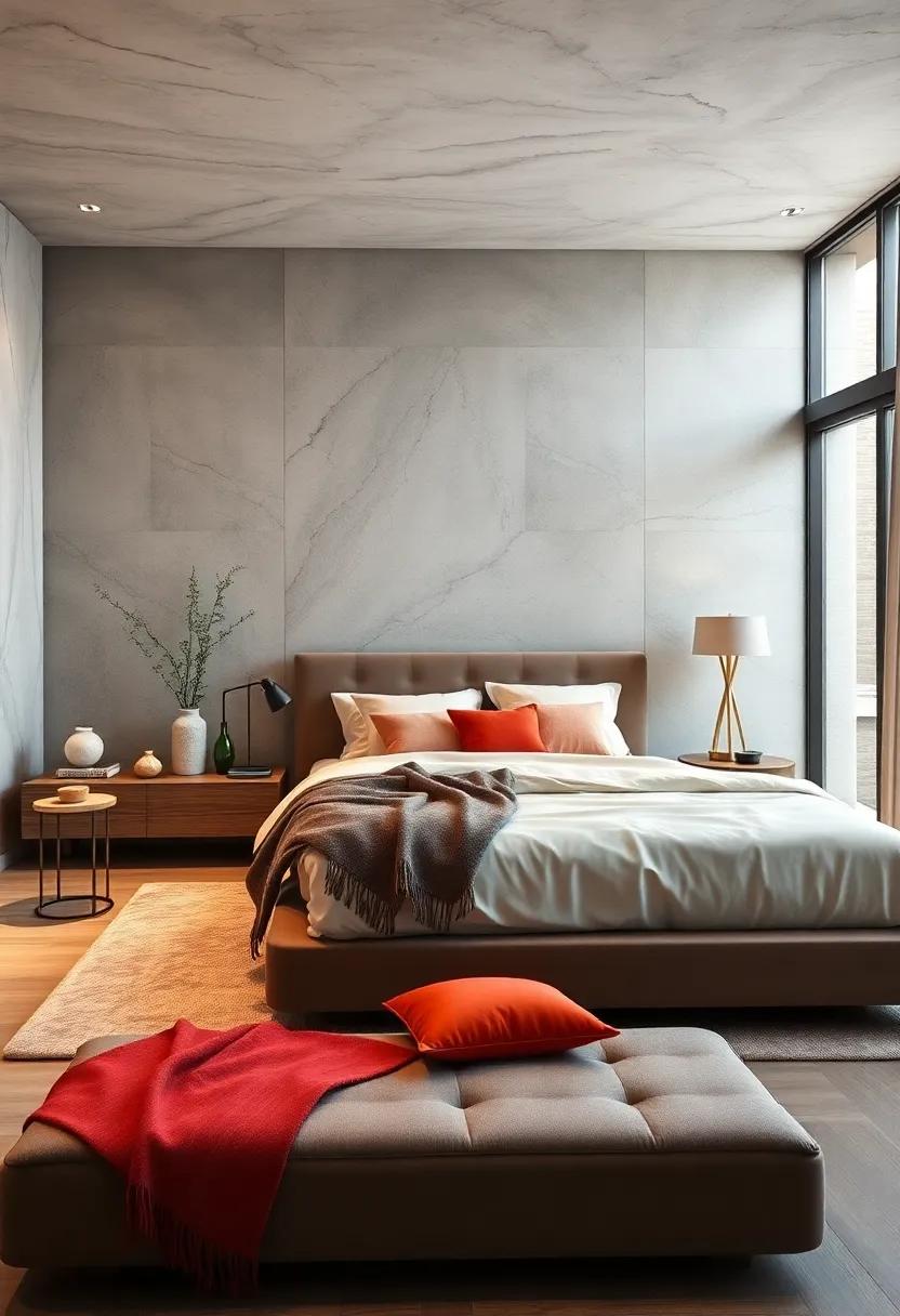 Sleek Platform Beds ⁤with ⁢Minimalist Frames