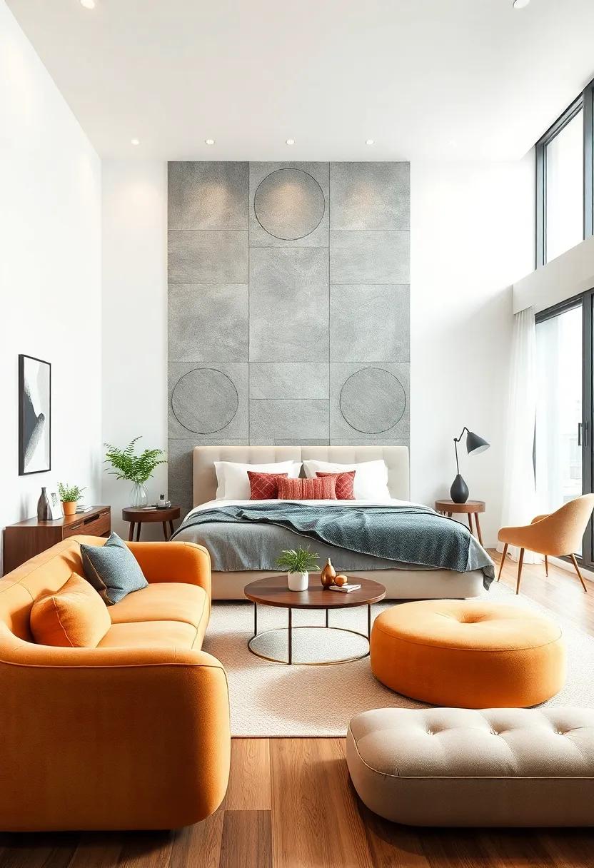 Curved⁣ Furniture Pieces for Smooth Flow