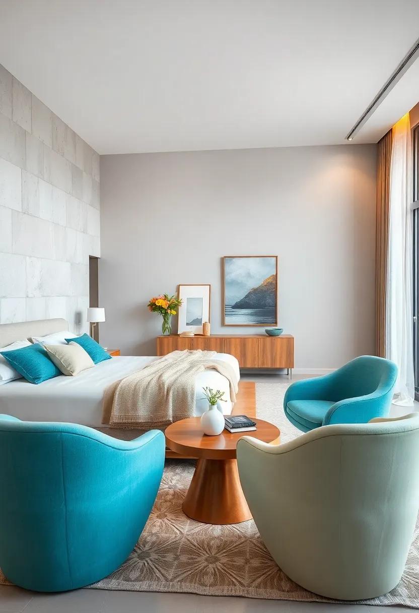 Floating Nightstands for a Clean Look