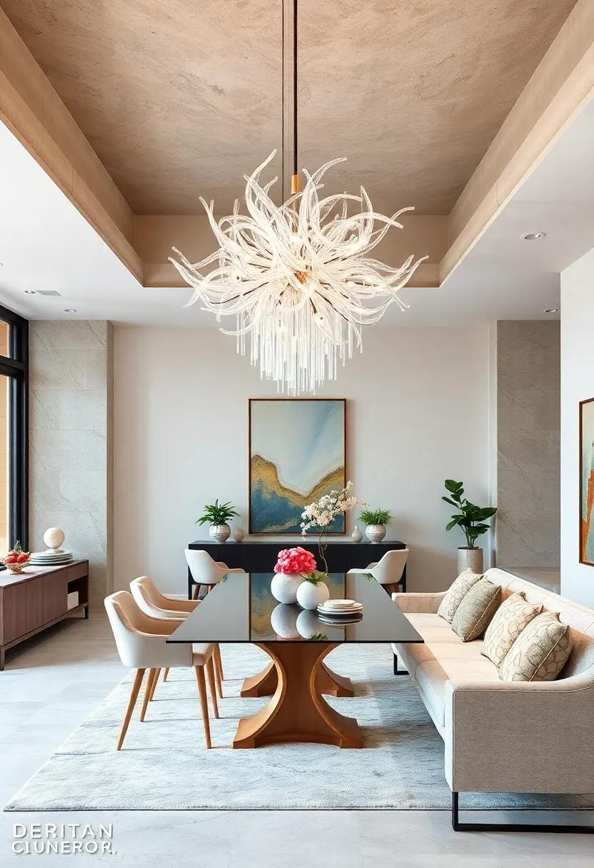 Ethereal Wisps: Soft, flowing strands of glass that create a cloud-like effect, infusing lightness and grace