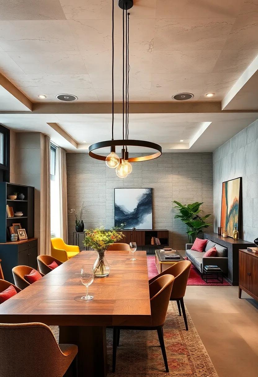 Industrial Edge: Exposed bulbs in matte black frames, blending raw materials with urban sophistication perfectly