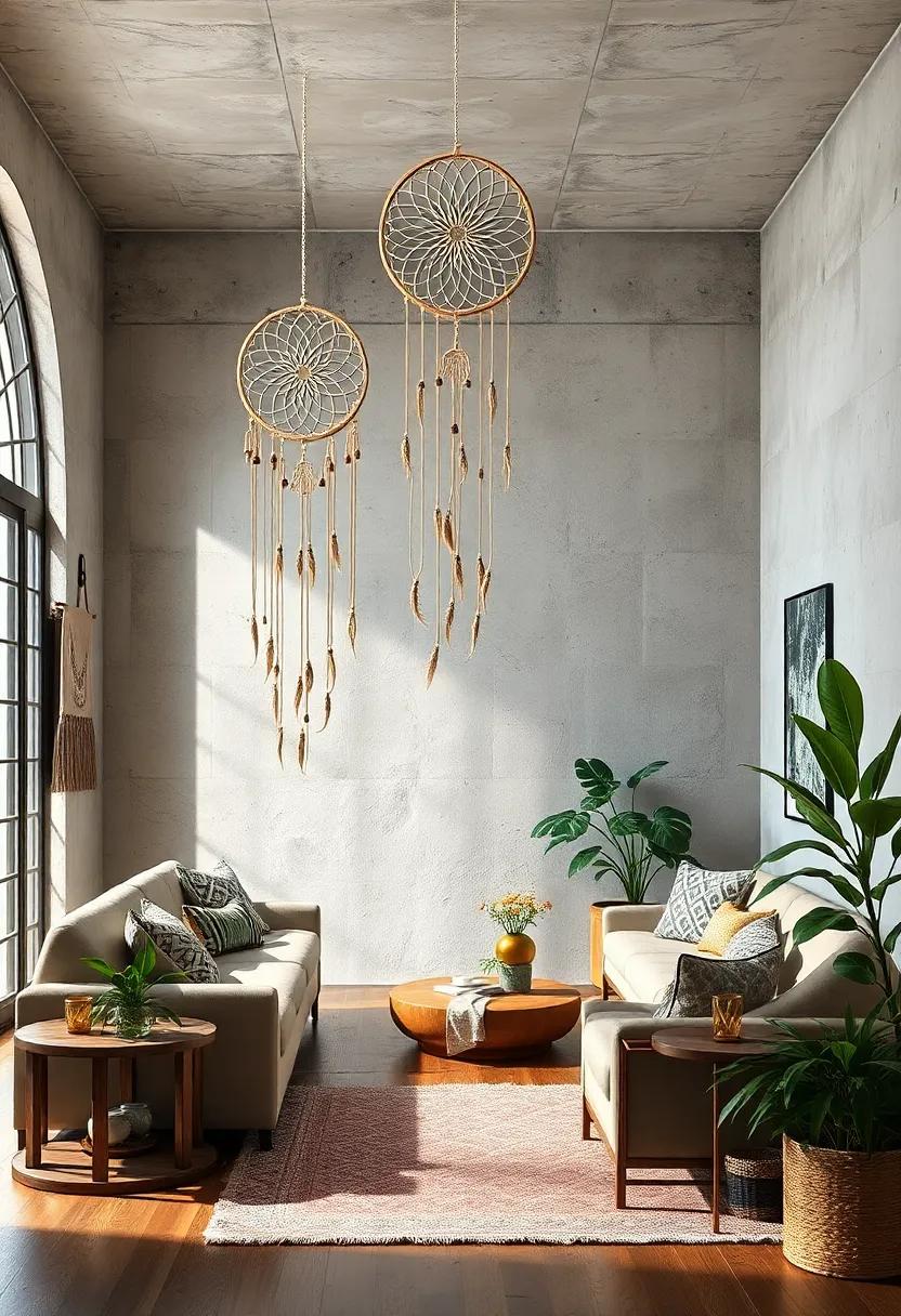 Botanical Bliss Dreamcatcher –‍ Leaf motifs⁣ woven throughout add a refreshing touch of greenery and life