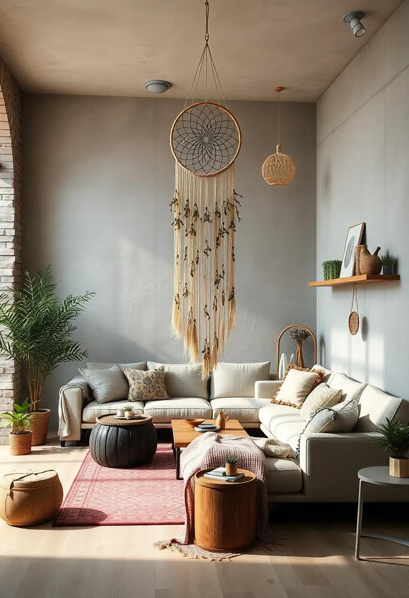 Wildflower Woven Dreamcatcher‌ – Dried wildflowers⁣ intertwined ‍with delicate weaving bring‌ a⁤ touch of‍ meadow magic indoors