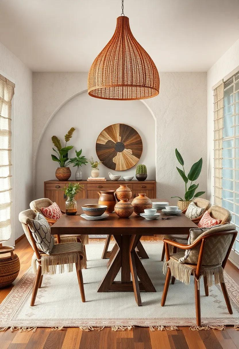 Choose handcrafted ⁤pottery as centerpieces or decorative bowls to enhance artisanal appeal