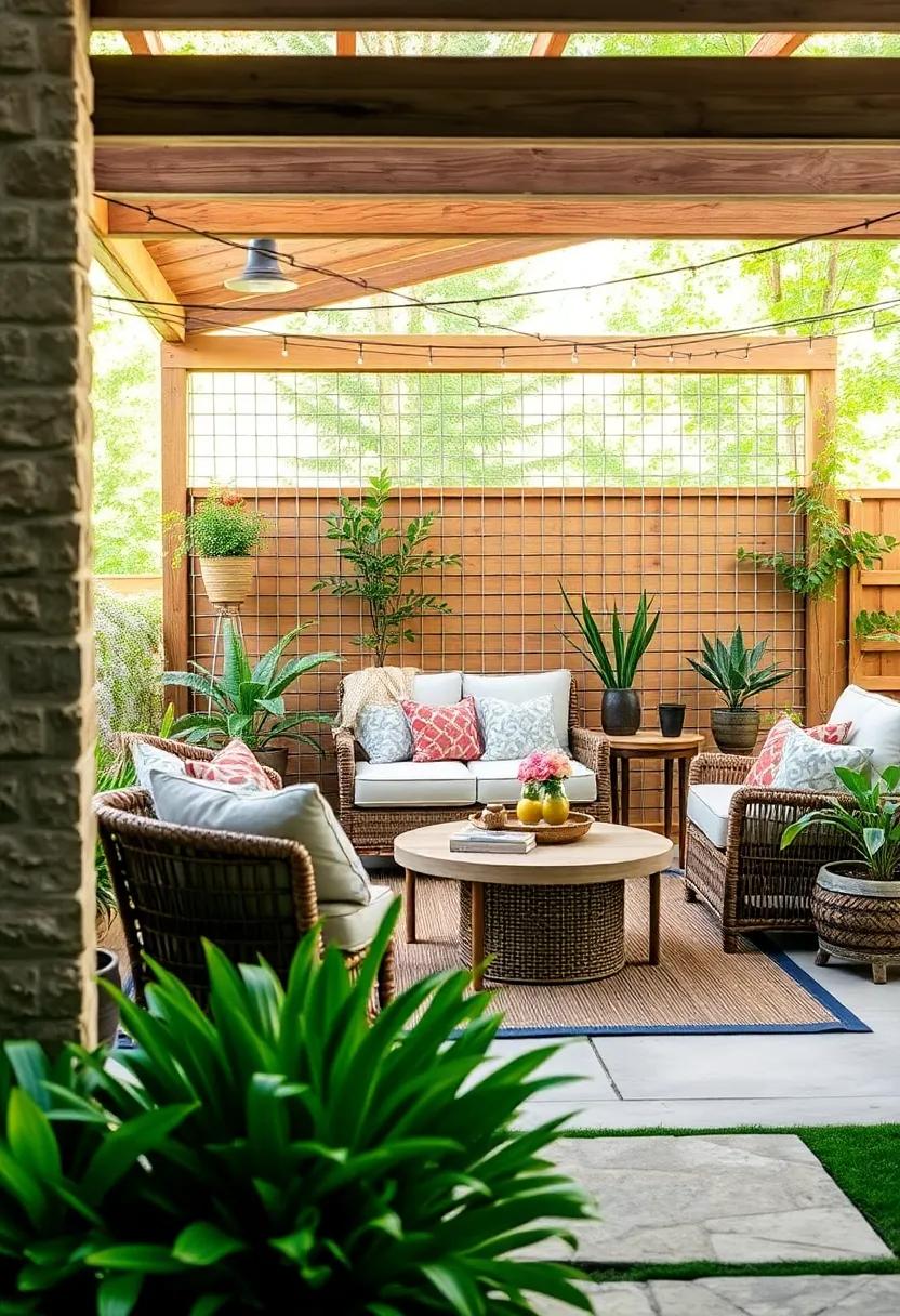 Chicken Wire Chic: Stretch chicken wire ⁣between ‌posts for a ⁢functional fence⁤ that’s perfect ⁣for vegetable gardens