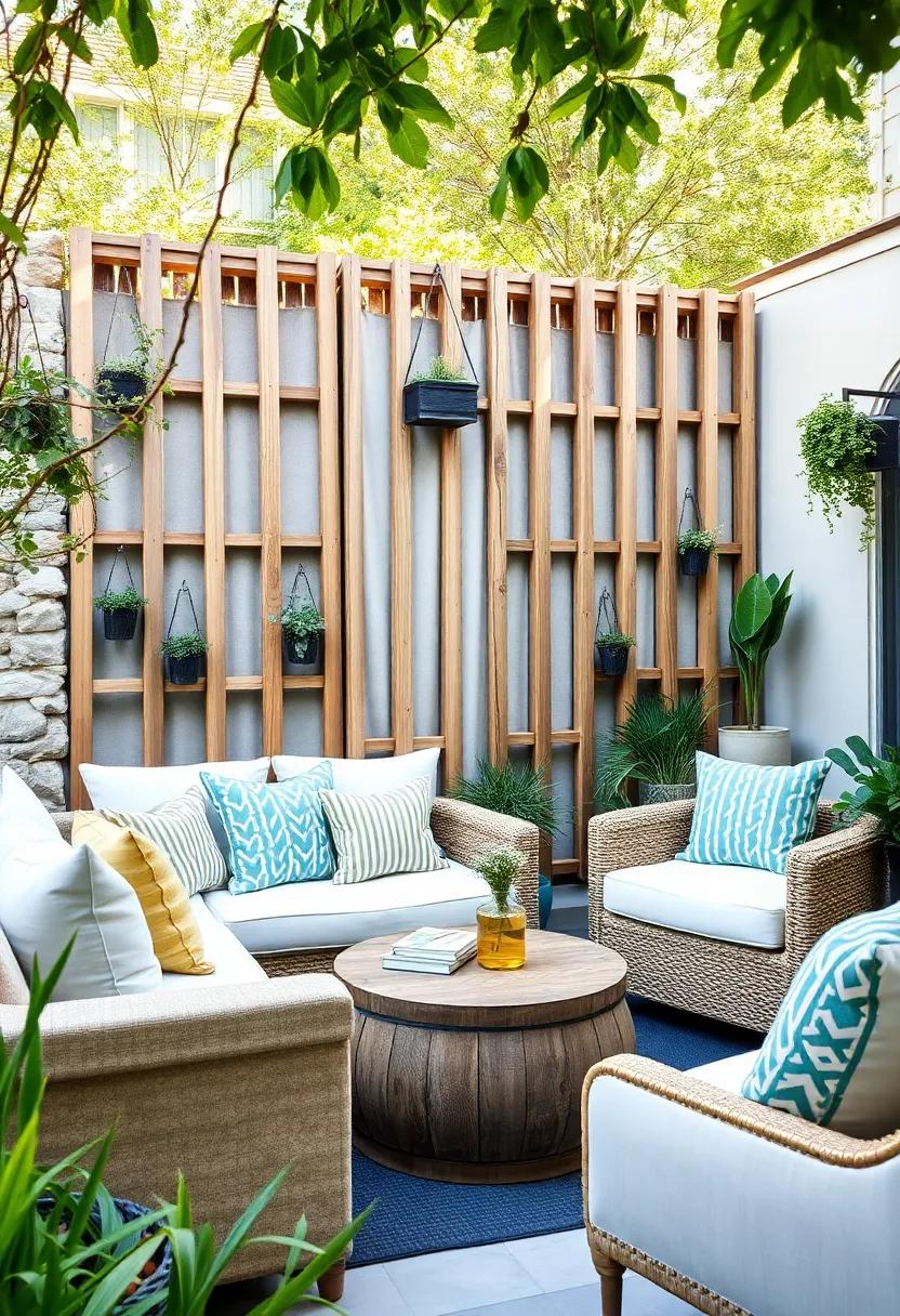 Old Ladder fence Panels: Lean old wooden ladders against each ⁤other for a ​vertical, ⁤open‌ fence that supports plants