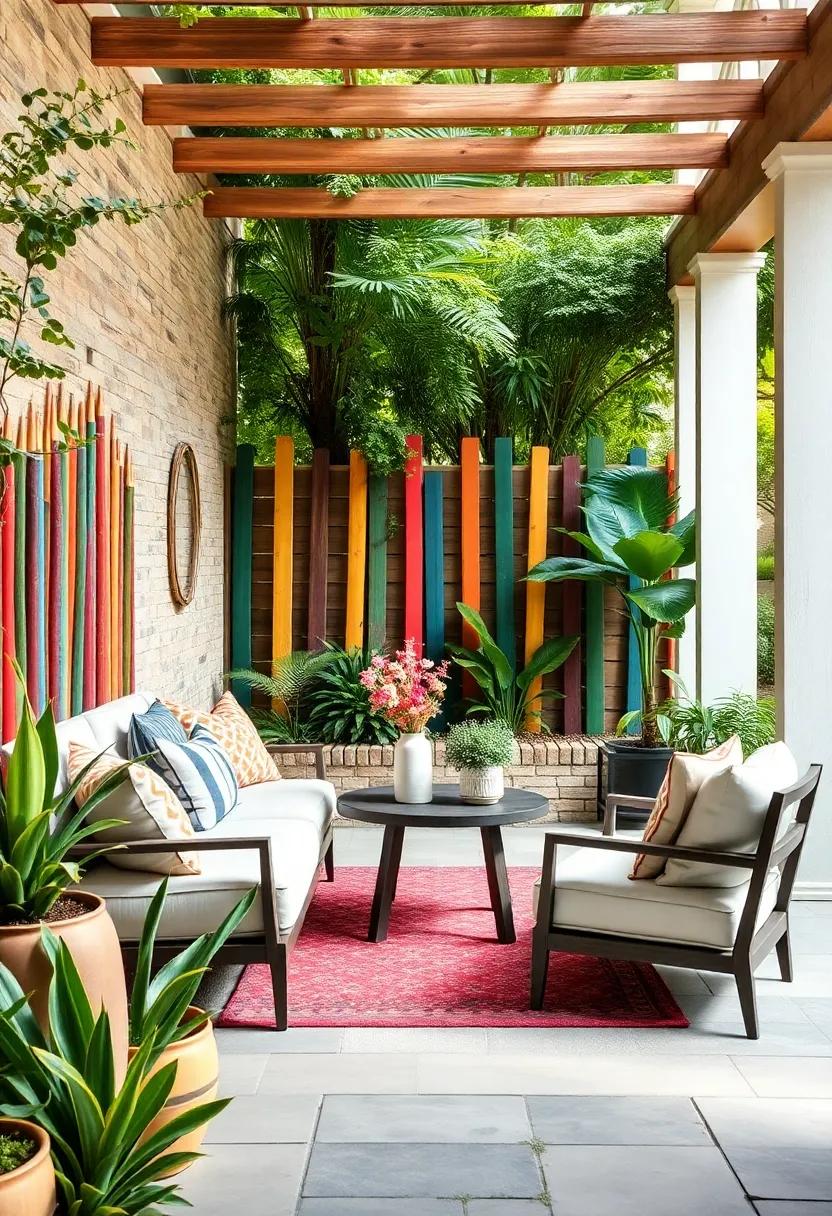 Painted​ Wooden Sticks: ⁢Collect sticks, ​paint ​them in vibrant colors, and stake them into‌ the ground for ⁤a ​whimsical ⁤border