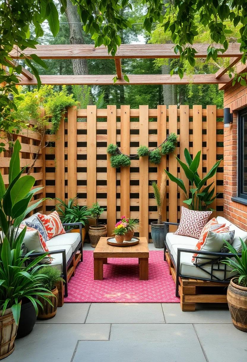 Recycled Shipping Pallets:⁤ Get creative with painted or natural ​shipping pallets to make‍ a unique and⁣ sustainable‍ fence