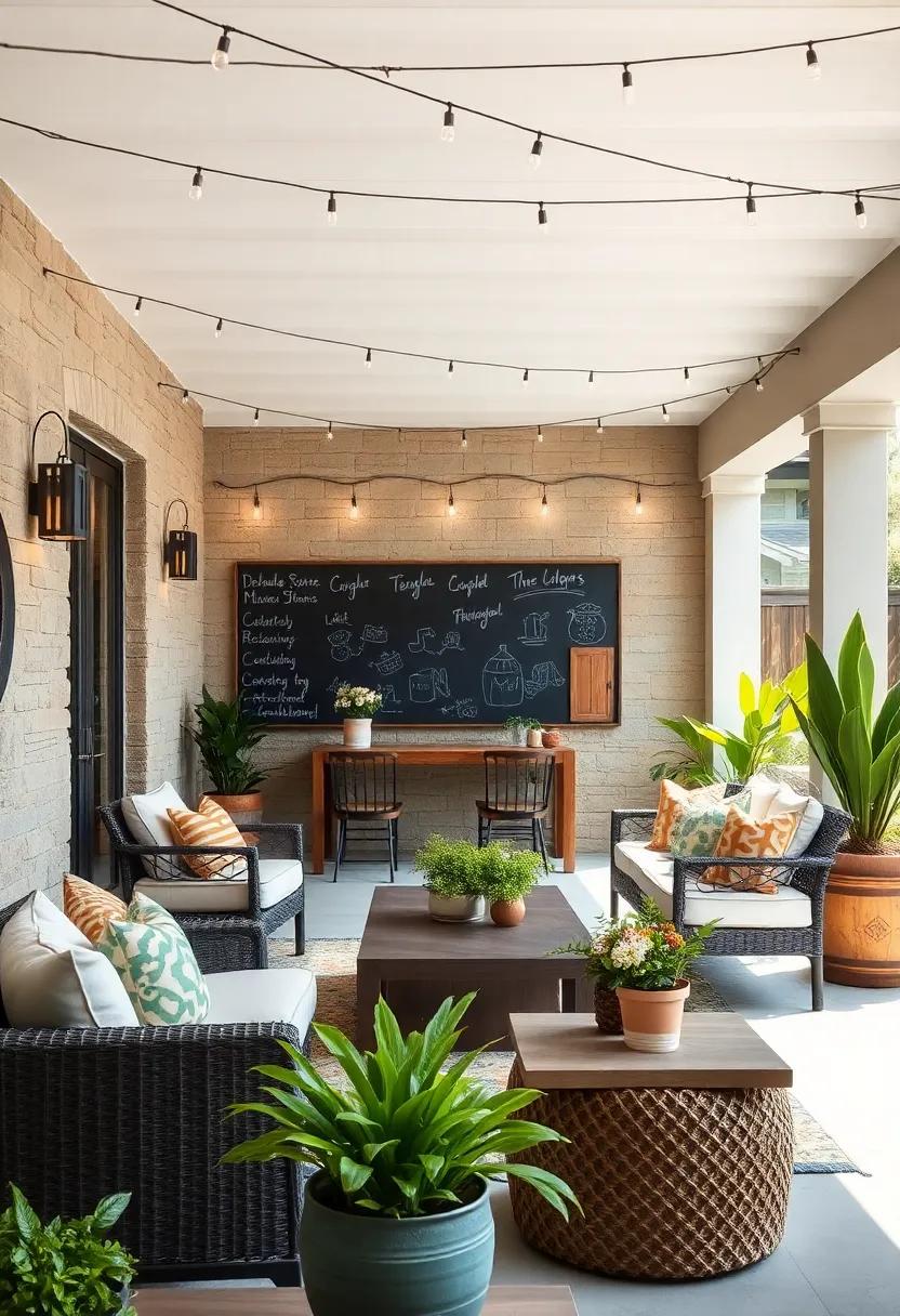 Add a Chalkboard Wall for Fun and Functional Decor