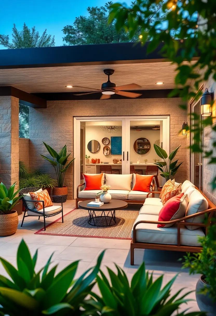 incorporate Mirrors to Make Your Patio Feel Larger