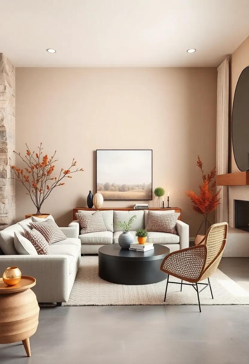 Soft Taupe and Cream: Embrace subtle warmth with soft taupe walls‌ and creamy accents for a ‌timeless, inviting space