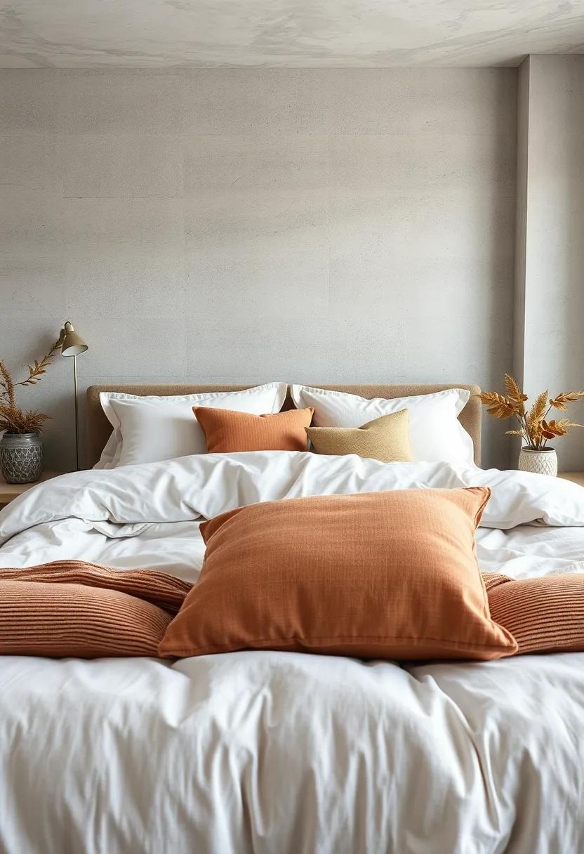 Mix⁣ textured bedding elements like corduroy cushions⁢ to create‌ a cozy, tactile ‍experience