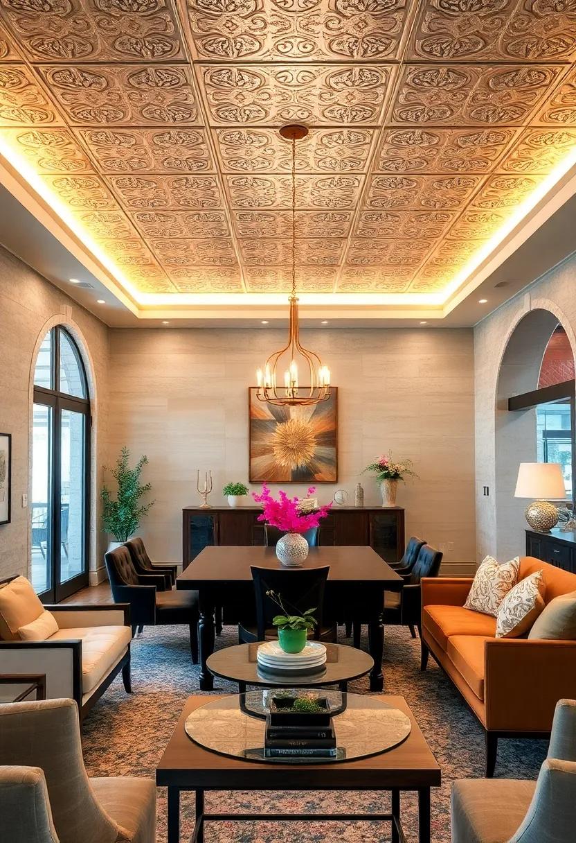 Vintage‌ Tin ceilings to‍ Add‍ Historic Flair