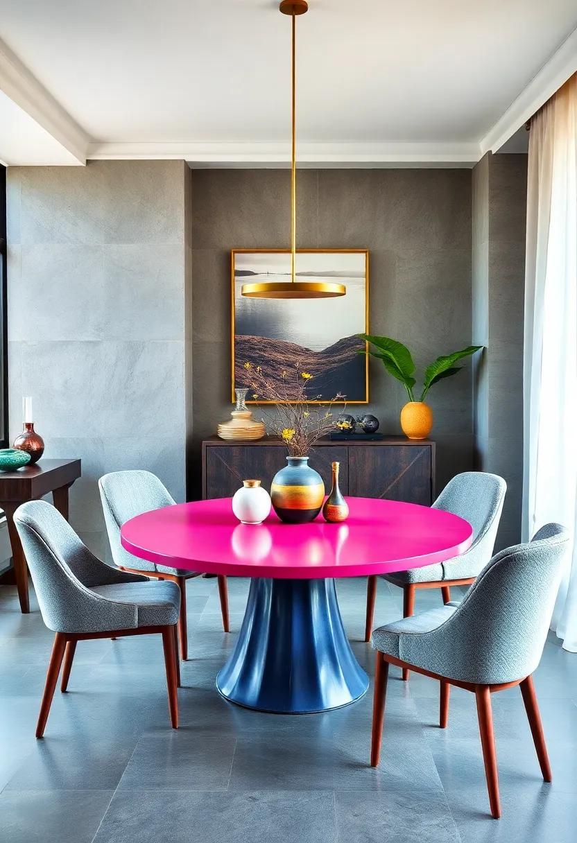 Combine Scandinavian Minimalism and Functionality with a Light Oak Round Dining Table