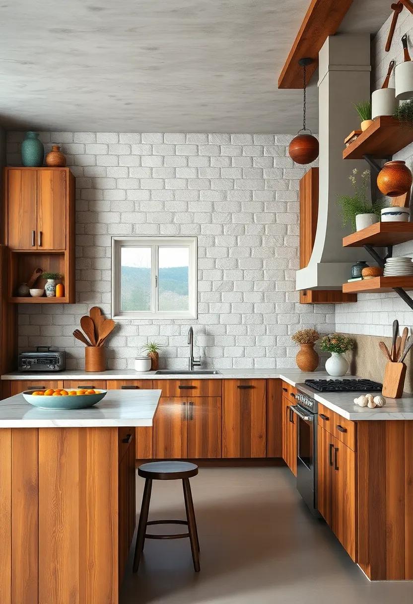 Install reclaimed wood kitchen​ islands ⁤with built-in wine racks for‍ a functional focal ​point