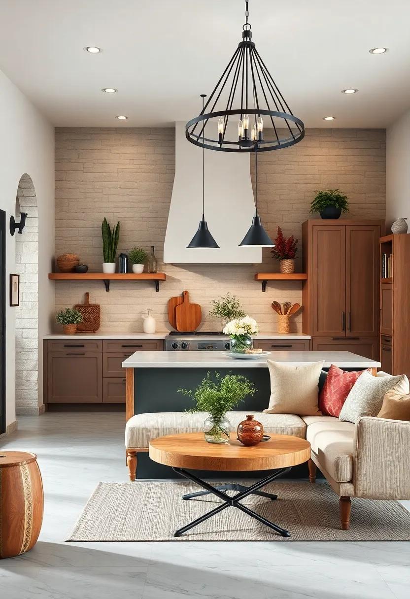 Blend open⁢ plan with cozy elements, such ‍as a⁣ nook with‌ a farmhouse bench and soft cushions